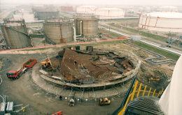 Afbraakwerken metaalconstructies